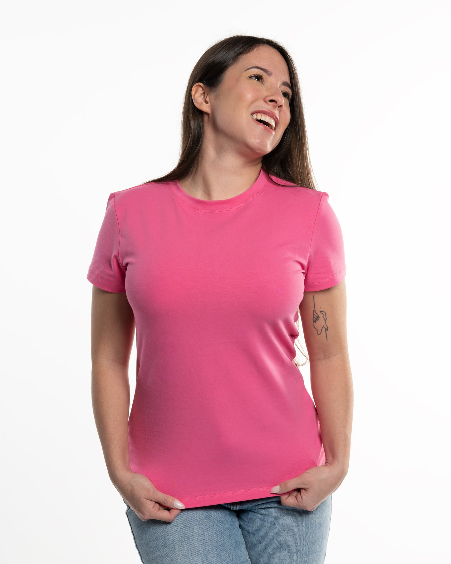 Short Sleeve T-Shirts for Women - Pink