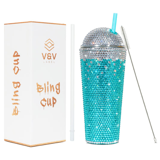 Bling Cup in Turquoise